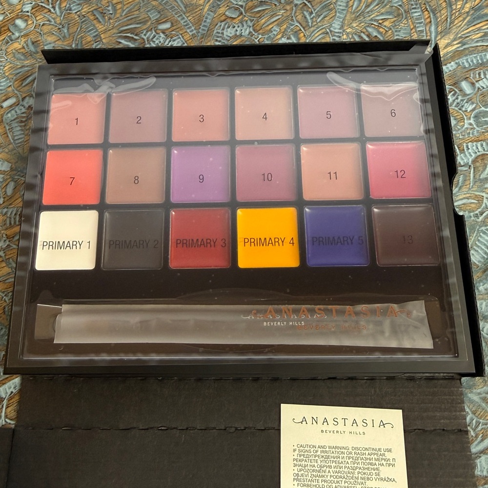 Brand New! Anastasia Beverly Hills Lip Palette Volume 1 Retired!